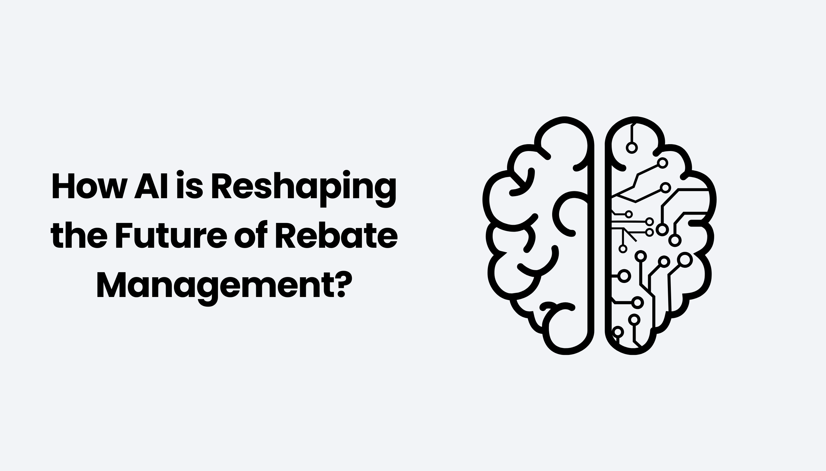 How AI is Reshaping the Future of Rebate Management?