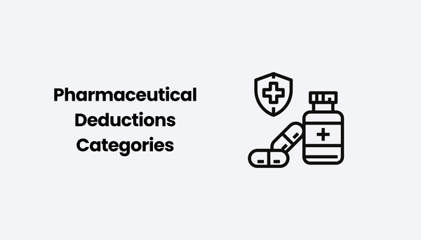 Pharmaceutical Deductions Categories